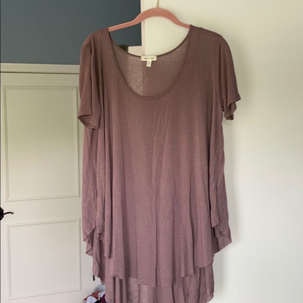 Silence the Noise Flowey Mauve Top